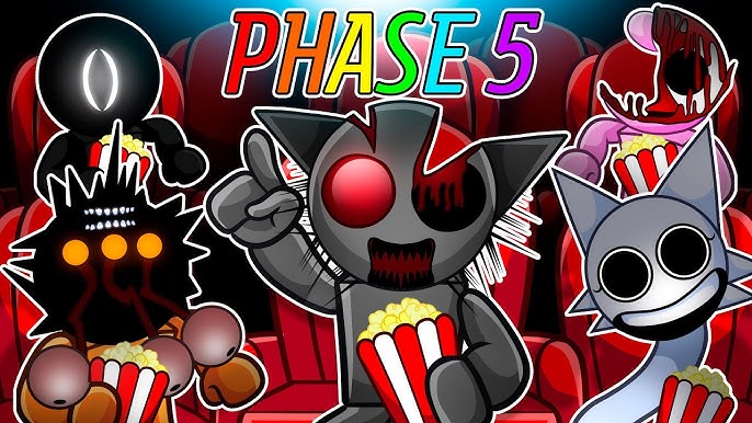 Name this Pic: FNAF universe sprunki pizza tower & creepypastas not scary